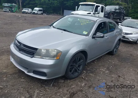 2014 Dodge Avenger Se из США, поврежденный, VIN 1C3CDZAB5EN149248